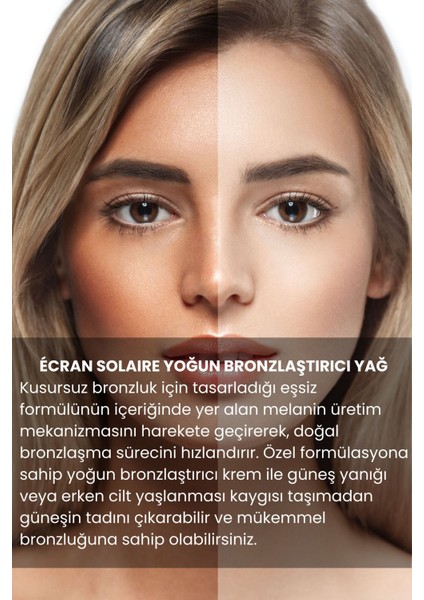 Doğal Güzellik Yoğun Bronzlaştırıcı Güneş Yağı Spf 8 Havuç Özlü Uzun Süre Kalıcı Renk 200ML modelleri