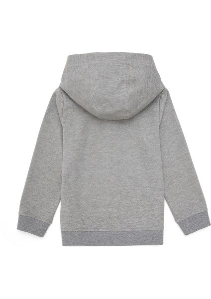 Kız Çocuk Gri Melanj Sweatshirt 50296942-VR086