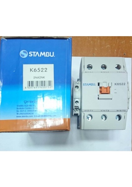 K8522 2 Açık + 2 Kapalı 85 Amper Kontaktör