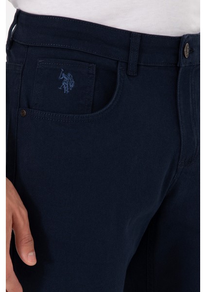 U.S. Polo Assn. Erkek Lacivert Pantolon (Kanvas-Chino) 50297545-VR033