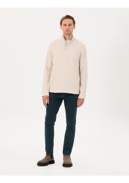 Erkek Taş Regular Fit Sweatshirt 50296505-VR049