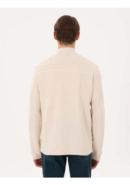 Erkek Taş Regular Fit Sweatshirt 50296505-VR049
