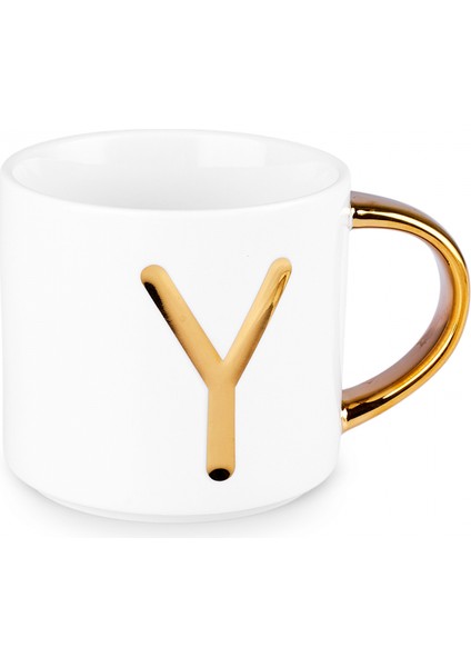 Y Harfli Kupa 400 ml Beyaz fırsatları
