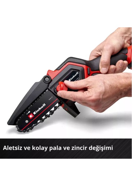 Ge Ps 18/15 Li Bl Solo - Akü Hariç - 18 V 150 mm 1/4" 28 Dış Akülü Dal Kesme Budama Mini Testere