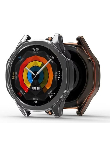 Huawei Watch Gt 5 46MM Uyumlu Yumuşak Silikon Kasa Koruyucu