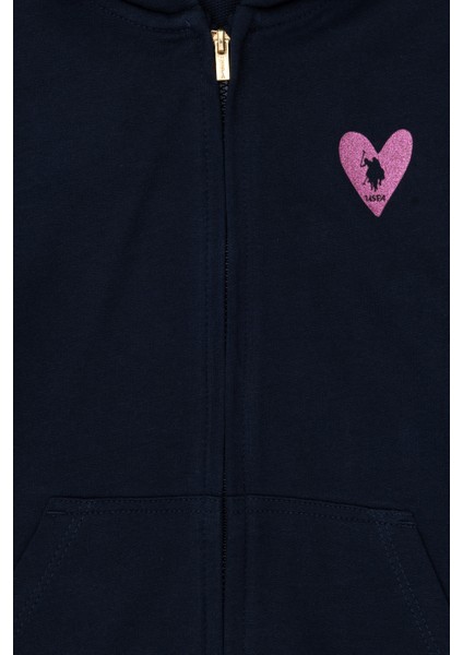 Kız Çocuk Lacivert Sweatshirt 50296390-VR033