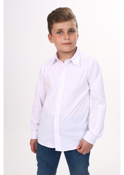 Erkek Çocuk Okul Gömlek
