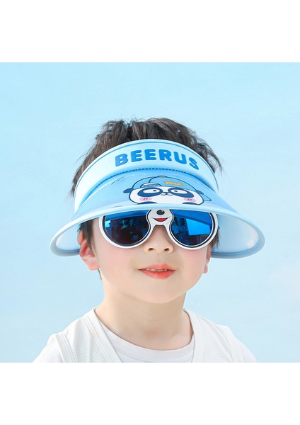 Çıkarılabilir Güneş Gözlüğü ile Çocuk Güneş Şapkası (Yurt Dışından)