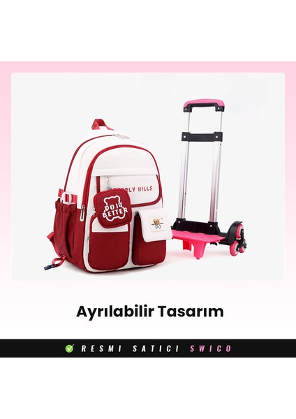 Çekçekli Okul Çantası (Yurt Dışından)