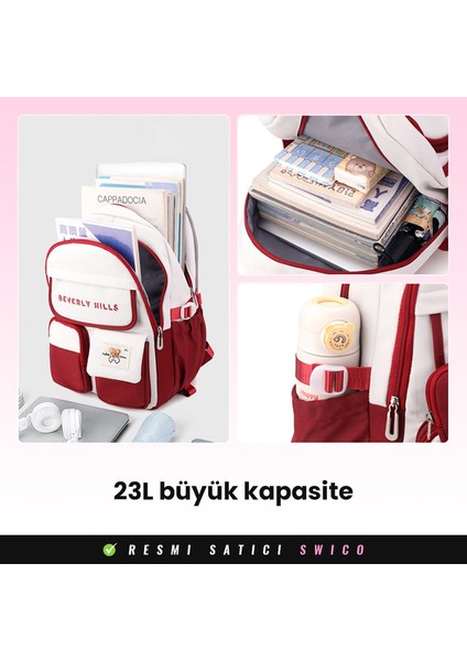 Çekçekli Okul Çantası (Yurt Dışından)