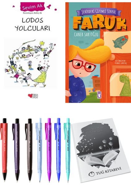 Şehirdeki Gizemli Sinyal Faruk ve Lodos Yolcuları 2'li Set + Hediyeli