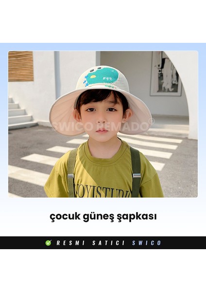 Çocuklar Için Sevimli Karikatür Dinozor Güneş Şapkası (Yurt Dışından) fiyatları