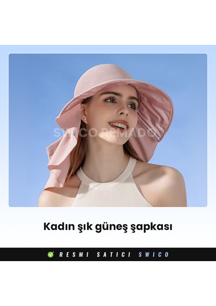 Boyun Kapaklı Kadın Güneş Şapkası (Yurt Dışından) fiyatları