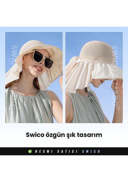 Boyun Kapaklı Kadın Güneş Şapkası (Yurt Dışından) fırsatları