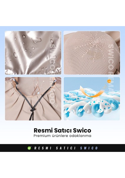 Boyun Kapaklı Kadın Güneş Şapkası (Yurt Dışından) indirimleri