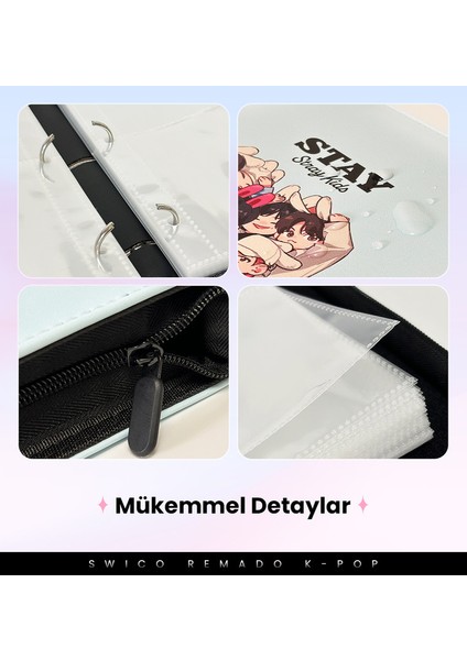 Lomo Kartları Için Stray Kids Temalı Fotoğraf Albümü (Yurt Dışından) fırsatları
