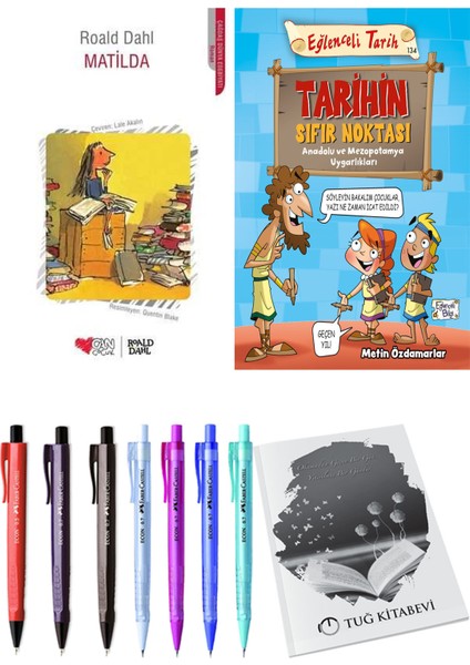 Tarihin Sıfır Noktası Anadolu ve Mezopotomya Uygarlıkları ve Matilda 2'li Set + Hediyeli