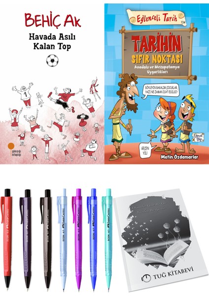 Tarihin Sıfır Noktası Anadolu ve Mezopotomya Uygarlıkları ve Havada Asılı Kalan Top 2'li Set + Hediyeli
