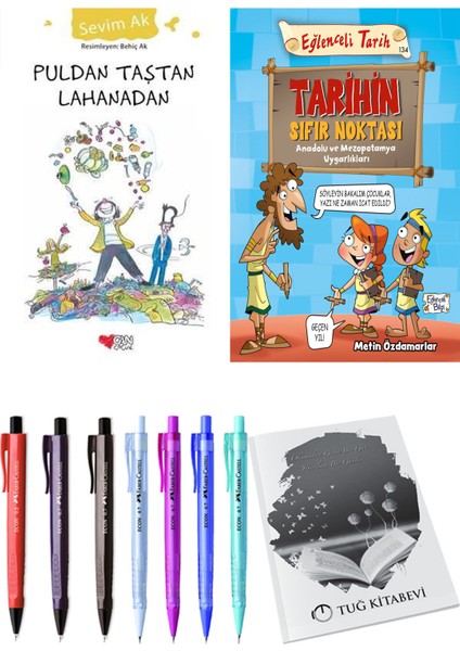 Tarihin Sıfır Noktası Anadolu ve Mezopotomya Uygarlıkları ve Puldan Taştan Lahanadan 2'li Set + Hediyeli