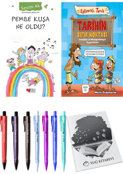 Tarihin Sıfır Noktası Anadolu ve Mezopotomya Uygarlıkları ve Pembe Kuşa Ne Oldu? 2'li Set + Hediyeli