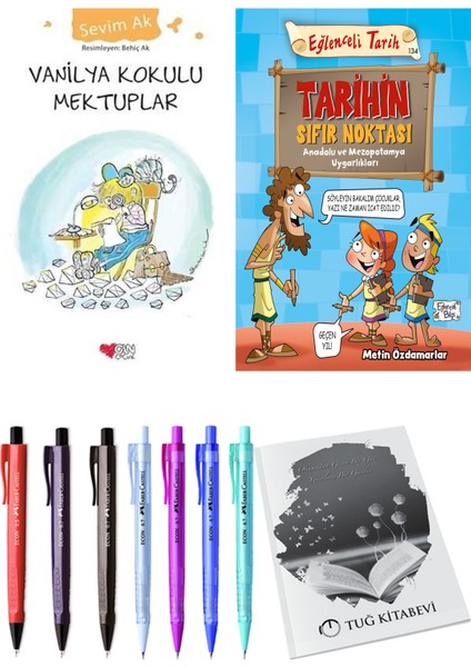 Tarihin Sıfır Noktası Anadolu ve Mezopotomya Uygarlıkları ve Vanilya Kokulu Mektuplar 2'li Set + Hediyeli