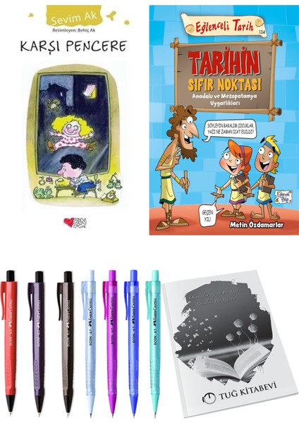 Tarihin Sıfır Noktası Anadolu ve Mezopotomya Uygarlıkları ve Karşı Pencere 2'li Set + Hediyeli