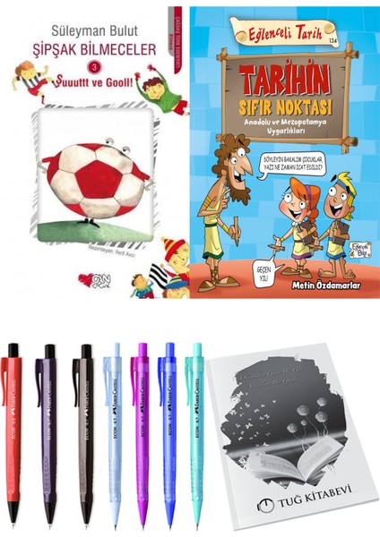 Tarihin Sıfır Noktası Anadolu ve Mezopotomya Uygarlıkları ve Şipşak Bilmeceler 3 2'li Set + Hediyeli