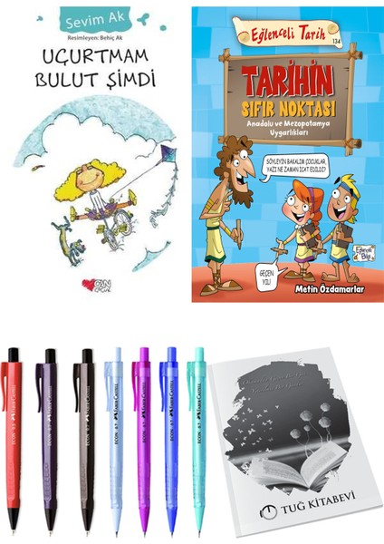 Tarihin Sıfır Noktası Anadolu ve Mezopotomya Uygarlıkları ve Uçurtmam Bulut Şimdi 2'li Set + Hediyeli