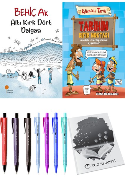 Tarihin Sıfır Noktası Anadolu ve Mezopotomya Uygarlıkları ve Altı Kırk Dört Dalgası 2'li Set + Hediyeli