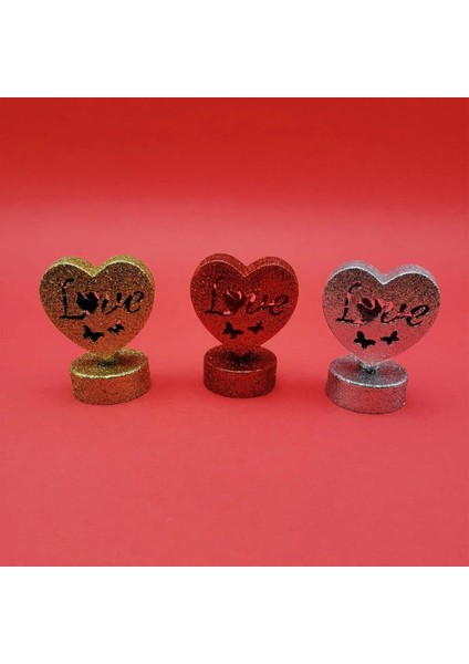 Işıklı Love Kalp