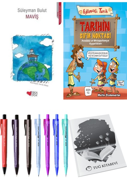 Tarihin Sıfır Noktası Anadolu ve Mezopotomya Uygarlıkları ve Maviş 2'li Set + Hediyeli