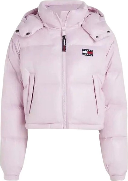 Tommy Hilfiger Kadın Alaska Toz Pembe Şişme Mont