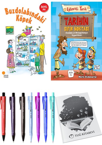 Tarihin Sıfır Noktası Anadolu ve Mezopotomya Uygarlıkları ve Buzdolabındaki Köpek 2'li Set + Hediyeli
