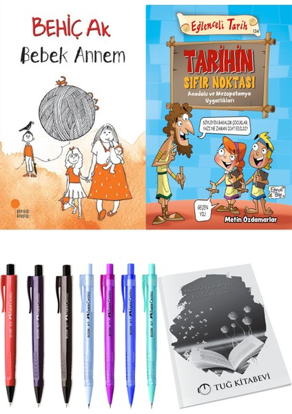 Tarihin Sıfır Noktası Anadolu ve Mezopotomya Uygarlıkları ve Bebek Annem 2'li Set + Hediyeli