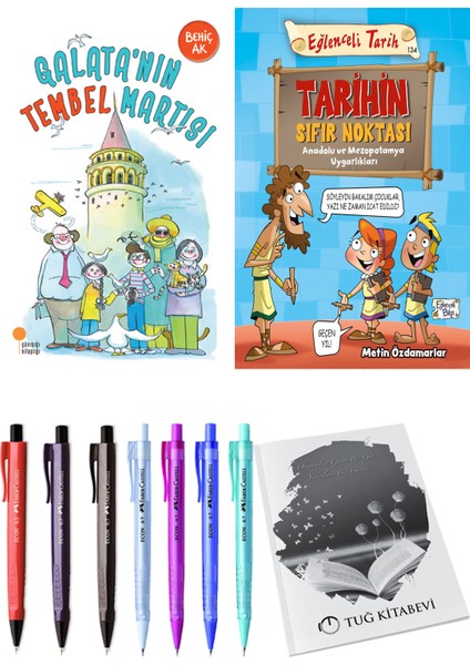 Tarihin Sıfır Noktası Anadolu ve Mezopotomya Uygarlıkları ve Galata'nın Tembel Martısı 2'li Set + Hediyeli