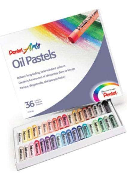 Arts Yağlı Pastel Boya - 36 Renk / YPHN36