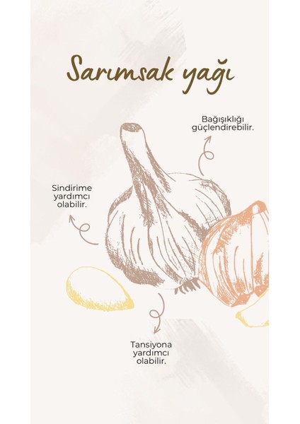 Sarımsak Uçucu Yağı 10 ml %100 Saf Ve Doğal (ESSENTİAL OİL) Aromaterapi