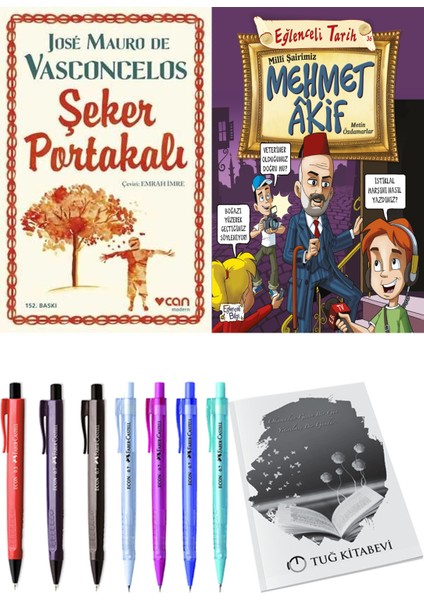 Milli Şairimiz Mehmet Akif ve Şeker Portakalı 2'li Set + Hediyeli