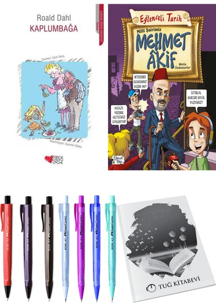 Milli Şairimiz Mehmet Akif ve Kaplumbağa 2'li Set + Hediyeli