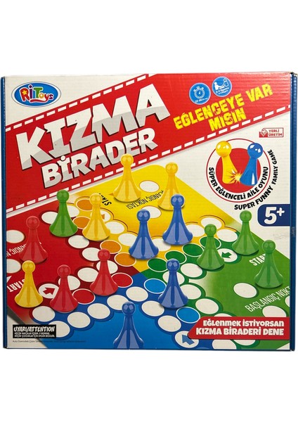 Kızma Birader - Aileler Için Eğlenceli ve Heyecanlı Strateji Oyunu