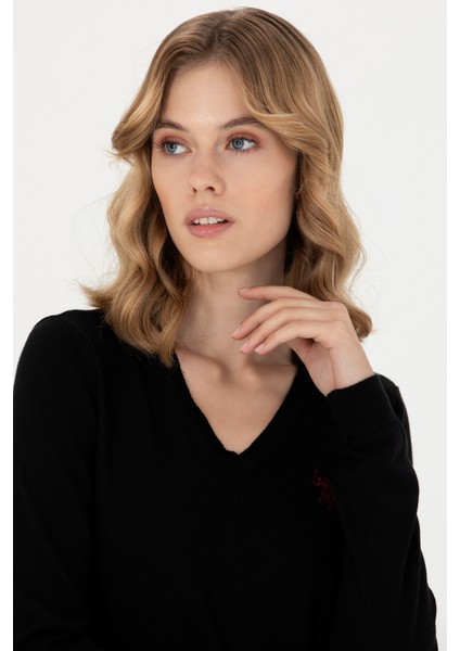 Kadın Siyah Kazak /Triko 50276570-VR046 fiyatları