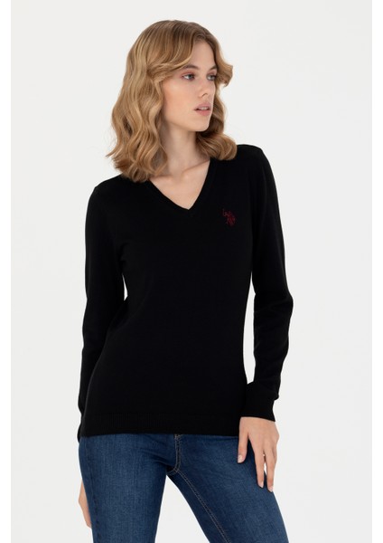 Kadın Siyah Kazak /Triko 50276570-VR046 modelleri