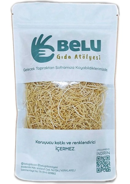 Tel Şehriye Sütsüz ve Yumurtasız 200 gr