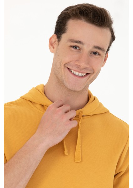 Erkek Hardal Sweatshirt 50274053-VR072 fiyatları