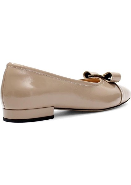 Kadın Vizon Tokalı Rugan Deri Babet indirimleri