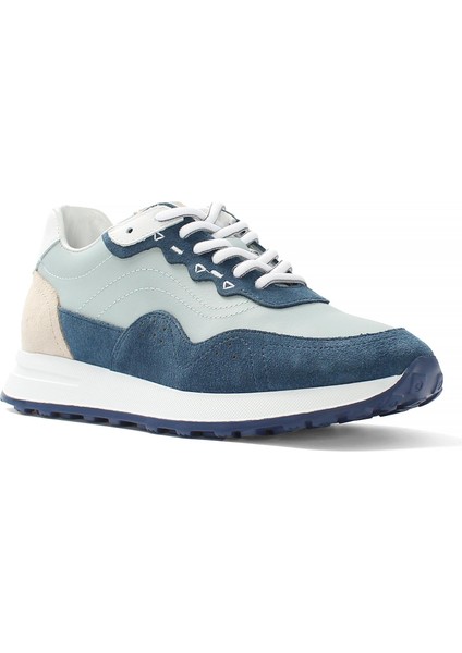 Kadın Mavi Süet Sneaker modelleri