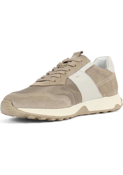Erkek Vizon Bağcıklı Süet Deri Sneaker fırsatları