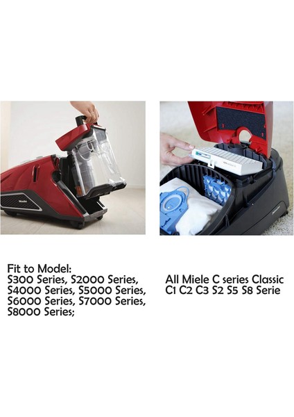 6713110 Miele Elektrikli Süpürge Filtre Matı Için Hava Temizleme Filtresi (Yurt Dışından)