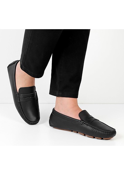 Siyah Erkek Loafer Ayakkabı 691 3437-1