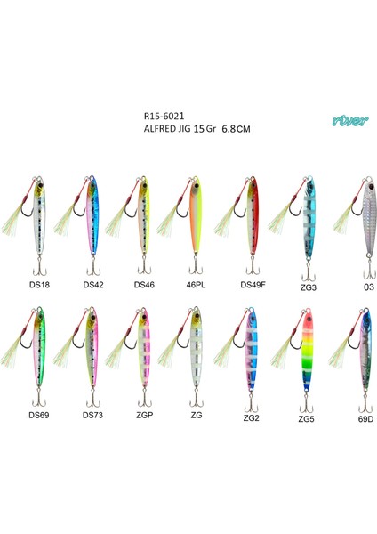 Alfred 15G 6.8cm Jig Yem fiyatları